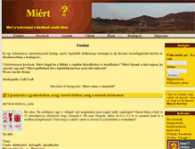 Tablet Screenshot of miert.webclub.hu